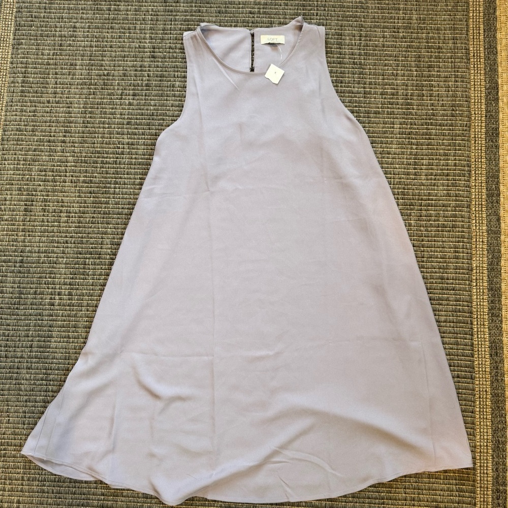 LOFT Lilac  A-Line Mini Dress
